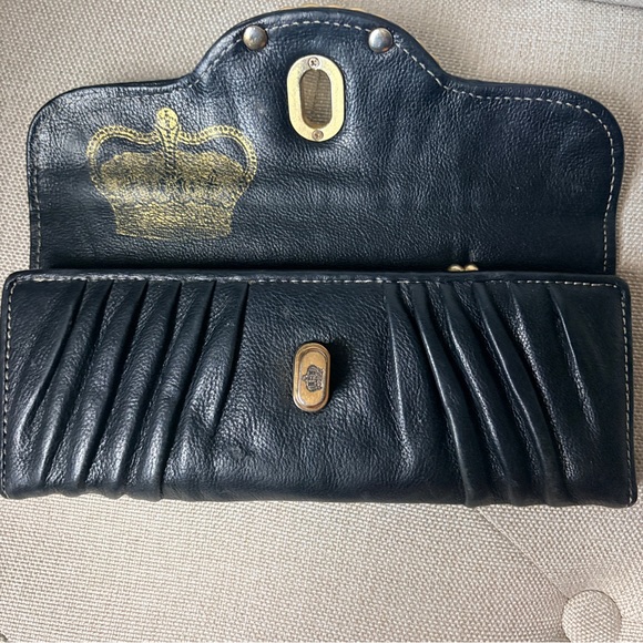 Juicy Couture leather vintage Y2K Black wallet - Picture 8 of 14